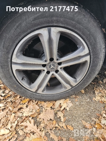 Джанти с гуми за mercedes glc x253 , снимка 4 - Гуми и джанти - 52349571
