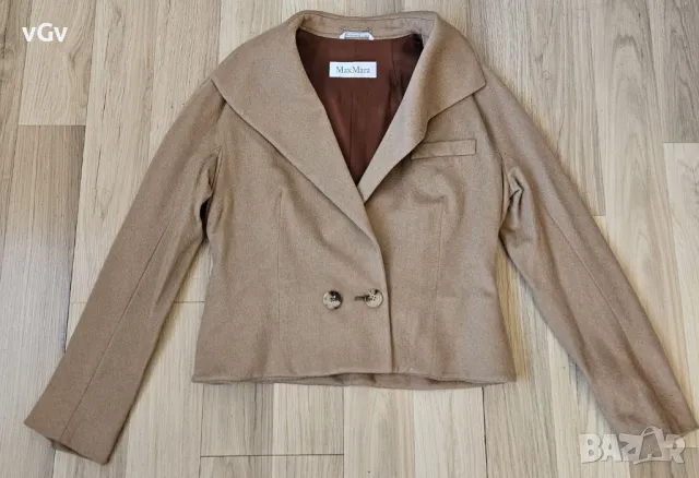 Дамско яке/сако Max Mara CamilWool Cassidy Blazer - L , снимка 2 - Сака - 49153465