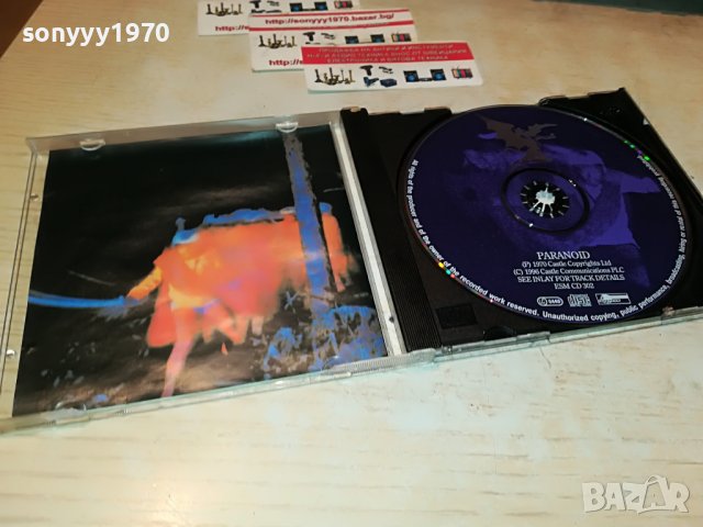 BLACK SABBATH-PARANOID CD 3110221835, снимка 3 - CD дискове - 38514287