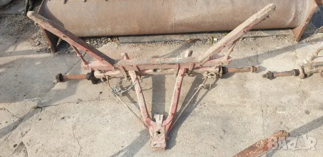 Задна ос за каруца, снимка 4 - Други стоки за животни - 44816324