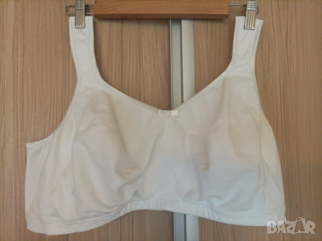 Бял памучен сутиен Miss Mary 105 D