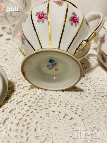 порцеланова захарница каничка за мляко, снимка 7 - Сервизи - 52206063