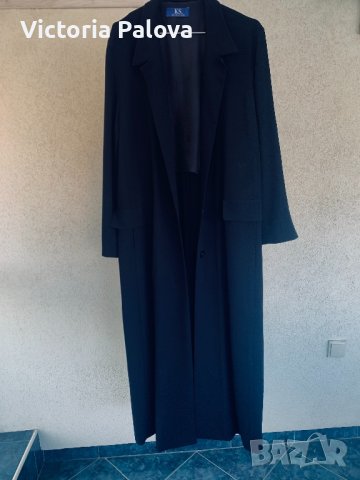 Дълга стилна жилетка тип палто K.S.SELECTION, снимка 5 - Жилетки - 36701188