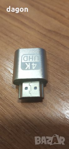 HDMI Virtual Display 4K HDMI за копачи 3060 , снимка 2 - Други - 33100550