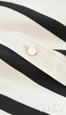 Нова памучна риза райе Next, снимка 5 - Ризи - 52787838