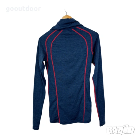 Bergans Fjellrapp HZ мъжка мерино блуза (S), снимка 2 - Спортни дрехи, екипи - 53601151