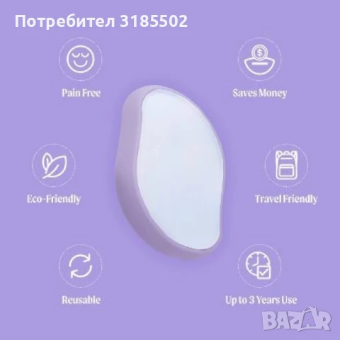 Компактен кристален уред за премахване на излишното окосмяване - няма цвят!, снимка 12 - Други - 51277232