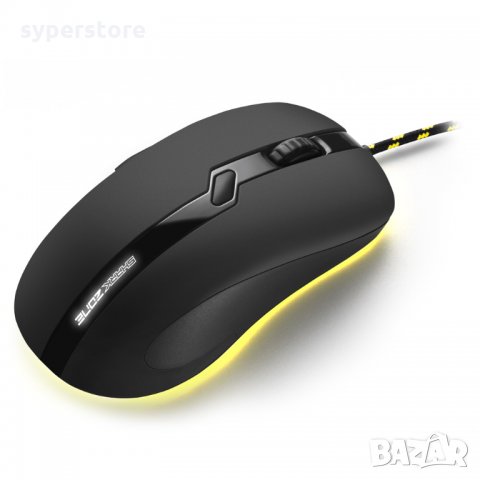 Мишка Лазерна USB SHARKOON - SHARK Zone M52  SH0041 -8200dpi 8 btn Led GAMING mouse, снимка 4 - Клавиатури и мишки - 18067342