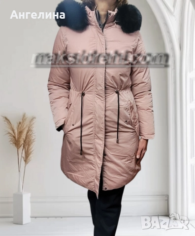 Елегантно дамско зимно яке с две лица., снимка 2 - Якета - 52385947