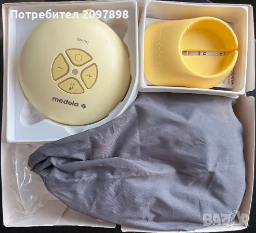 Помпа за кърма Medela swing, снимка 2 - Помпи за кърма - 47276309
