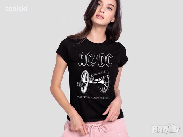 Дамска тениска AC/DC 9 модела всички размери , снимка 2 - Тениски - 30103415