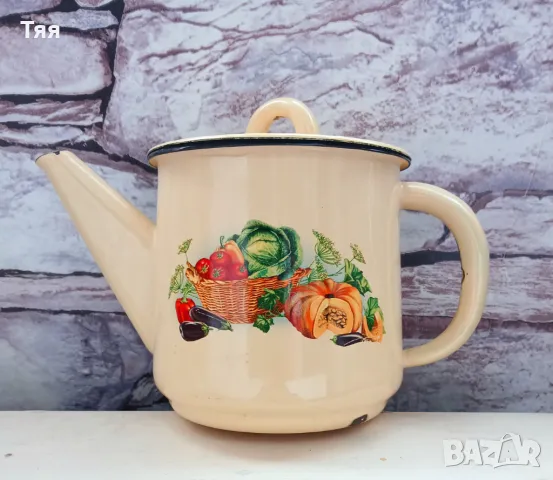 Емайлирани чайничета , снимка 2 - Съдове за готвене - 47322016