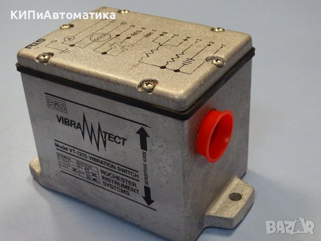 вибрационен превключвател RIS Vibra Tect VT-1215 vibration switch, снимка 7 - Резервни части за машини - 37124643