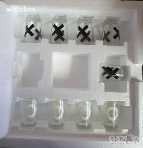 Морски шах с шотове - стъкло, снимка 7 - Шах и табла - 28016366