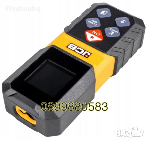 Лазерна ролетка с максимален обхват на измерване 30 метра JCB, снимка 4 - Измервателни инструменти - 51565006