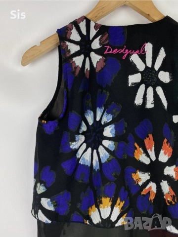 Дамски топ - Desigual, снимка 5 - Потници - 52147033