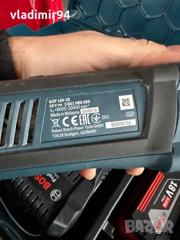 Bosch GOP 18V-28 мултитул, снимка 4 - Други инструменти - 52898470