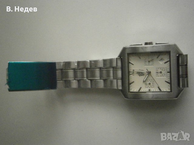 PierCarlo d`Alessio - quartz chronograph, Japan movement (Seiko), 36х44mm; ТОП!, снимка 7 - Мъжки - 37381755