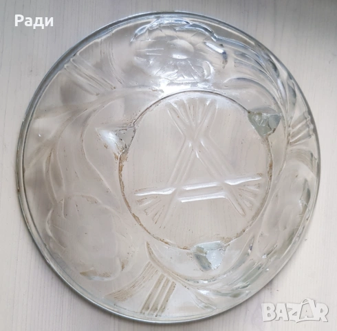 Продавам луксозни фруктиери масивно стъкло и гравюри , снимка 9 - Прибори за хранене, готвене и сервиране - 41898524