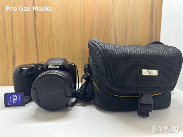 Професионален фотоапарат Nikon Coolpix L200 само за 200 лв. Перфектен с чанта и мемори карта. , снимка 9 - Фотоапарати - 43542520