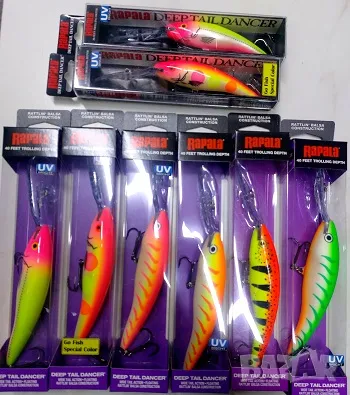 Воблер Rapala TDD13 (Go Fish color),Rapala TDD11- (Go Fish color) , снимка 1 - Такъми - 47507926