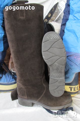 Елегантни, ежедневни дамски ботуши, 39 - 40- антихлъзгаща подметка от каучук, 100% естествена кожа, снимка 16 - Дамски ботуши - 35097592