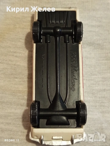 Метална количка Mustang 🐎 ретро стил за КОЛЕКЦИЯ ДЕКОРАЦИЯ 41312, снимка 7 - Колекции - 53573120