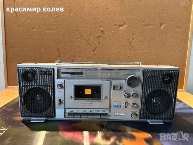 радиокасетофон "Siemens RM 816", снимка 4 - Радиокасетофони, транзистори - 52729889
