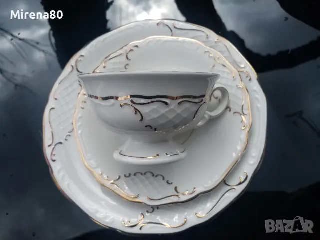 Винтидж баварски сервиз за кафе, снимка 16 - Сервизи - 49772702