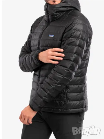 леко пухено Яке Patagonia Down Sweater Hoody  размер ХЛ, снимка 4 - Якета - 48949399