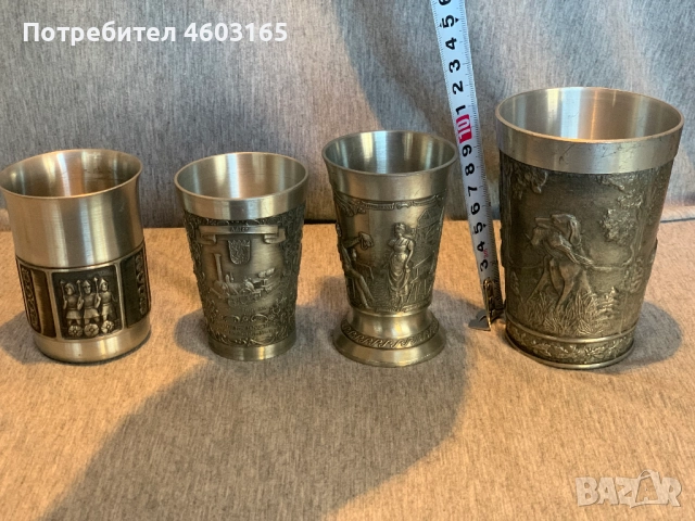 калаени чаши, снимка 2 - Антикварни и старинни предмети - 52793234