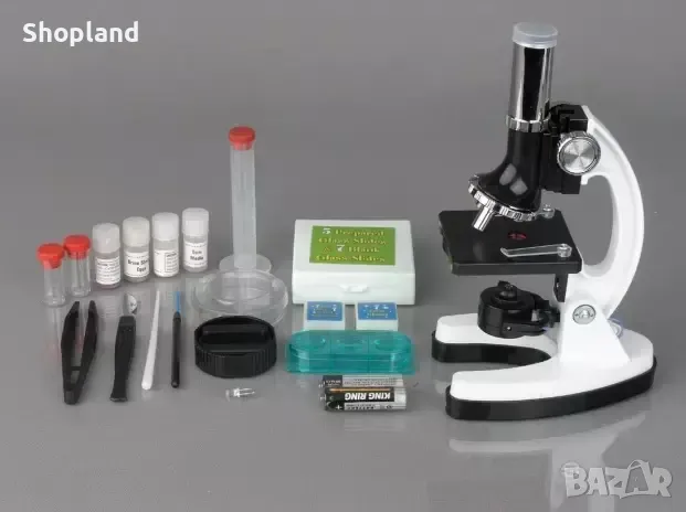 Комплект биологичен детски микроскоп, снимка 5 - Образователни игри - 48672660