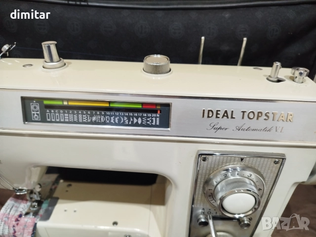 Металана шевна машина IDEAL TOPSTAR, снимка 7 - Шевни машини - 52813684