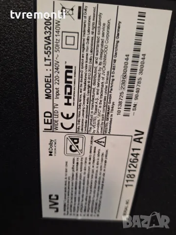 POWER SUPPLY 17IPS72 for JVC LT-55VAQ3200  55inc DISPLAY VES550QNDB-N2-N43, снимка 5 - Части и Платки - 49420175