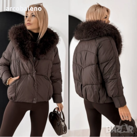 Дамско зимно яке Ridley, снимка 18 - Якета - 52434003