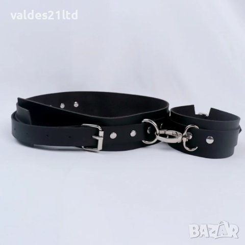 Кожени еротични белезници, снимка 10 - Други игри - 44035373