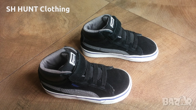 PUMA Kids Leather Shoes Размер EUR 25 / UK 8 детски кецове естествена кожа 344-14-S, снимка 2 - Детски боти и ботуши - 52639644