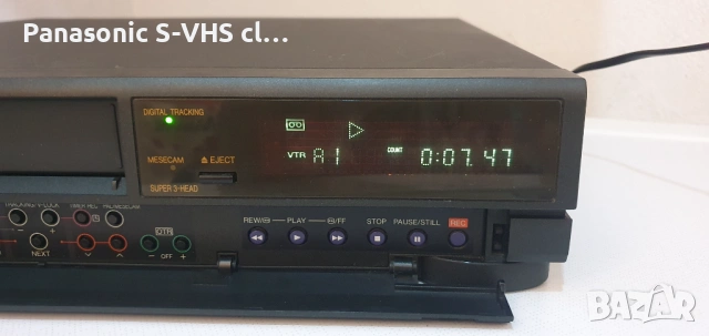 Видео Panasonic NV-J40 VHS 3head recorder , снимка 5 - Плейъри, домашно кино, прожектори - 53209286