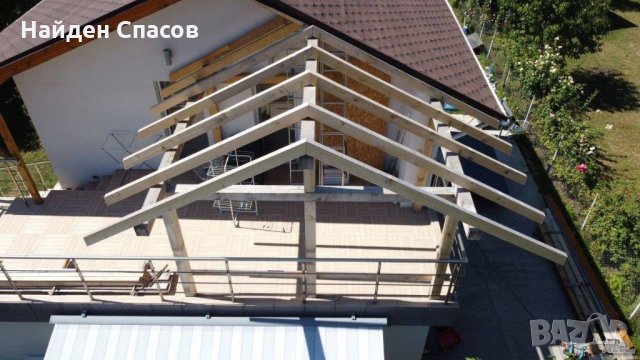 Направа на покриви,навеси,лепене на хидроизолация, снимка 14 - Ремонти на покриви - 32758808