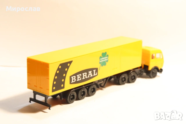 HERPA H0 1/87 MERCEDES BENZ КАМИОН ТИР МОДЕЛ КОЛИЧКА, снимка 6 - Колекции - 53445288