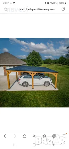 Навеси за автомобили , снимка 4 - Ремонти на покриви - 48445768