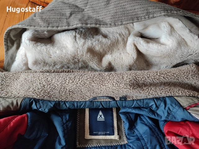 GAASTRA топла военна парка шуба с дебела подплата качулка Хл, снимка 8 - Якета - 52591401