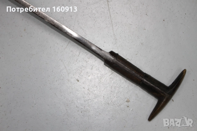 Оригинален Зейбешки Османски ятаган с богато острие., снимка 7 - Антикварни и старинни предмети - 52048321