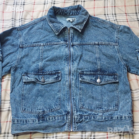 Дамско дънково яке , снимка 2 - Якета - 52772348