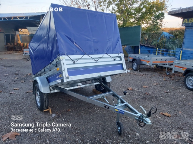 Туристическо, самосвално ремарке VESTA LIGHT 20 с брезент и шпригли Н120, снимка 13 - Ремаркета - 51965341