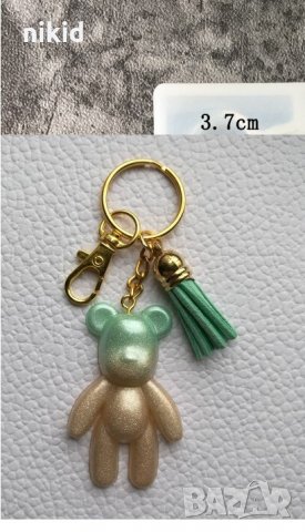 Мече прозрачен силиконов молд форма за фондан смола шоколад бижута, снимка 5 - Форми - 33239274