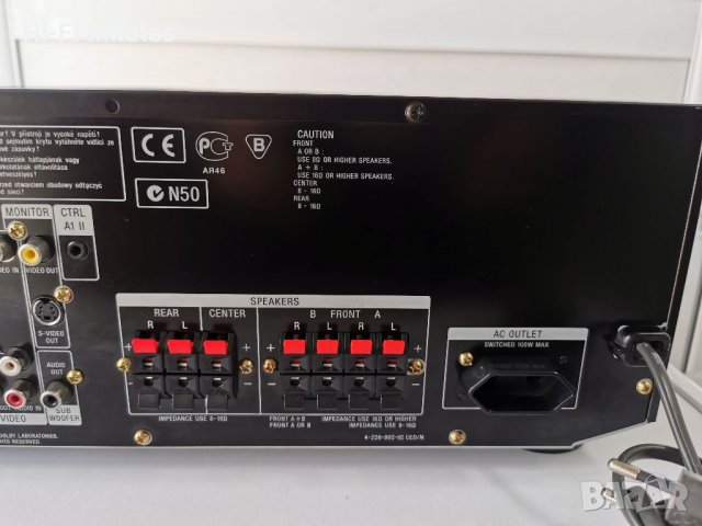 Усилвател Ресийвър 5.1 SONY STR-DE 545, снимка 7 - Ресийвъри, усилватели, смесителни пултове - 37727585