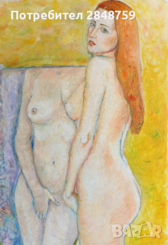 'Свян", Еротична Картина. 50/70 см  