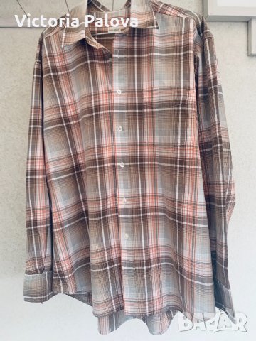 Скъпа риза от био памук HESSHATUR, снимка 5 - Ризи - 32592483