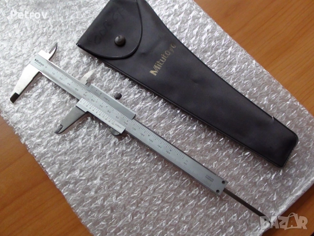 Mitutoyo - MADE IN JAPAN - Японски ПРОФЕСИОНАЛЕН ВИСОКОКАЧЕСТВЕН - ПРЕЦИЗЕН Шублер 0 - 150 mm/ORIGIN, снимка 4 - Шублери - 52004161